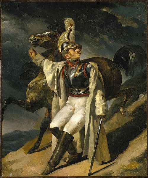 Theodore   Gericault Wounded Cuirassier